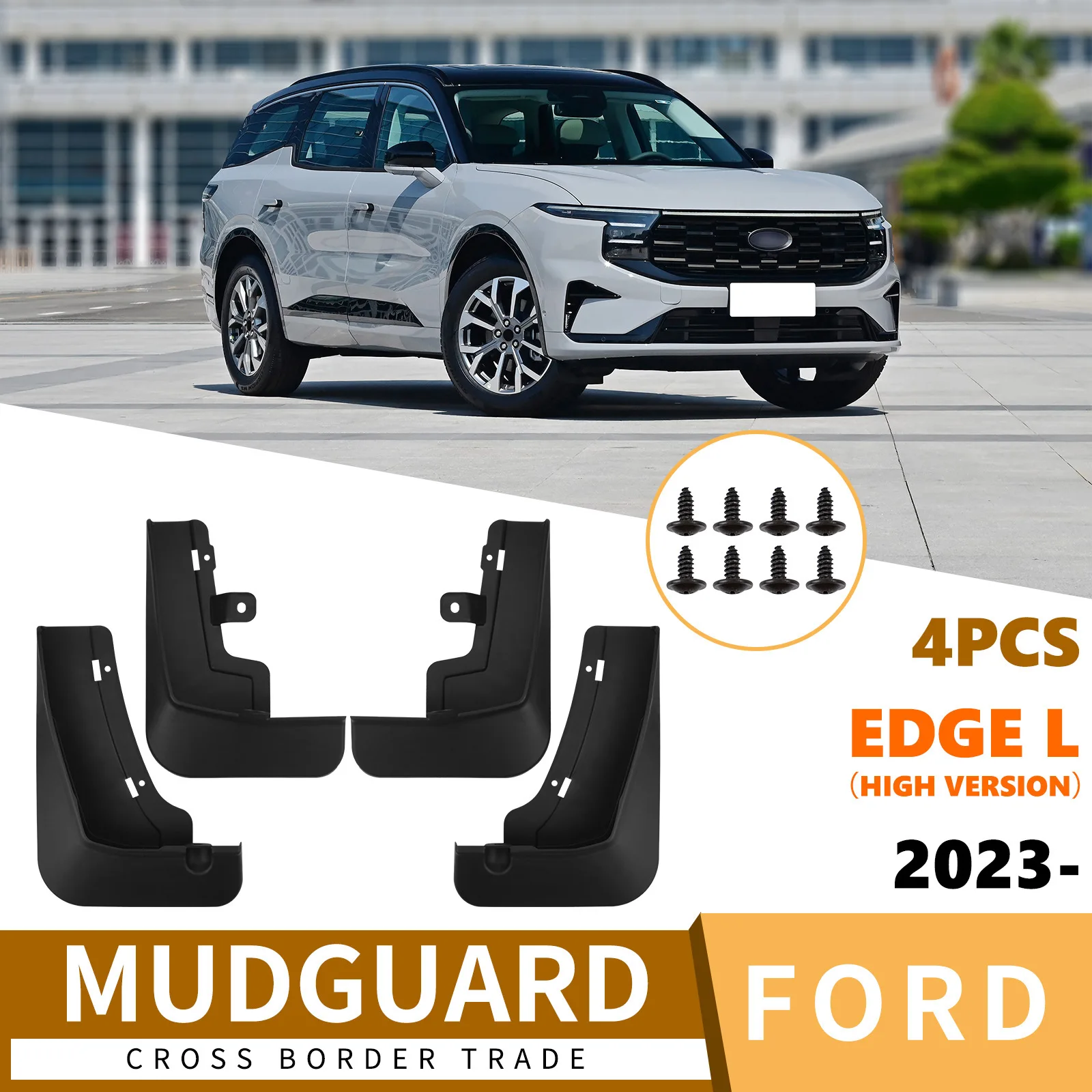 For Ford Edge L 2023-2025 high-end car tires, fenders, car accessories modification car accessories mud flaps