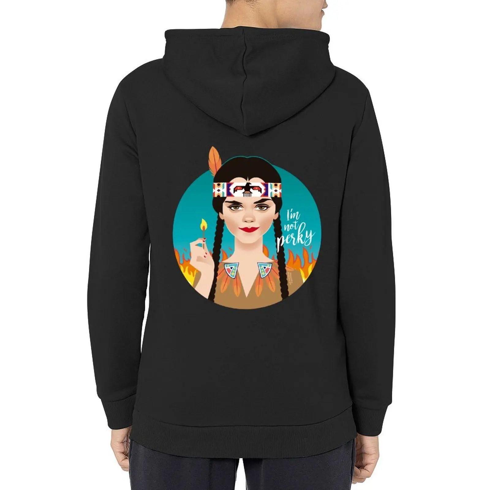 

Perky Hoodie autumn aesthetic clothing autumn jacket men graphic t shirts men autumn hoodie