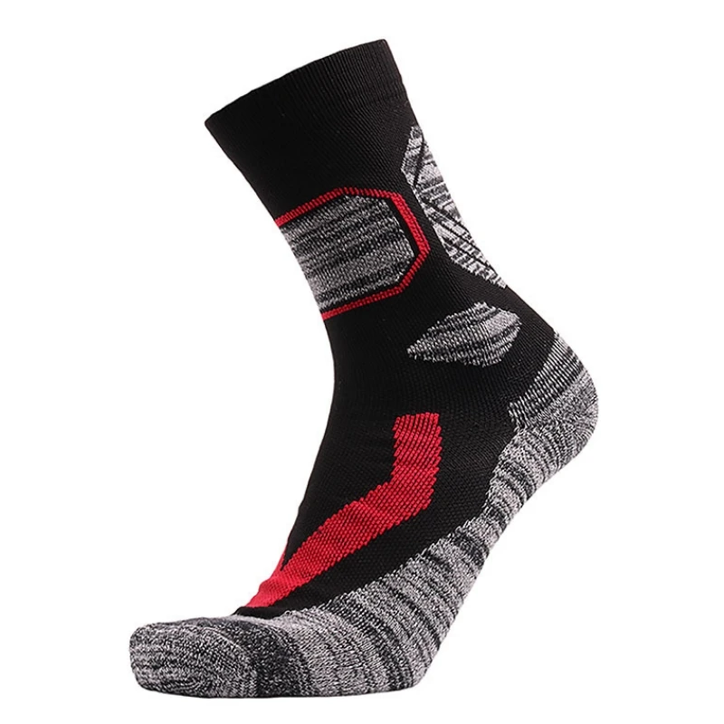 Winter Thermal Men Ski Socks Cotton Spandex Sports Snowboard Running Hiking Socks Wearable Thermosocks calcetines de ciclismo