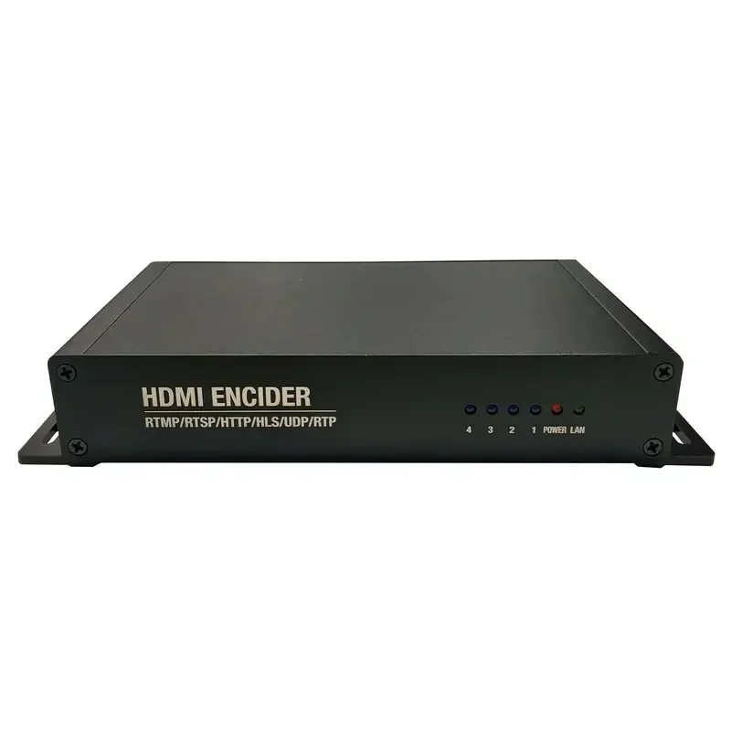 4 Channels Video Encoder H.264 4K@30Fps 1080P@60Fps For IPTV Live Stream Or NVRcheap And Fine