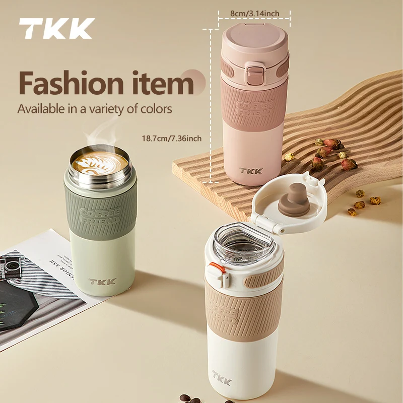 TKK 450ml SUS316 Insulated Cold Water Cup, Outdoor Portable Thermos Bottle, 316stainless steel Insulated hot water bottle