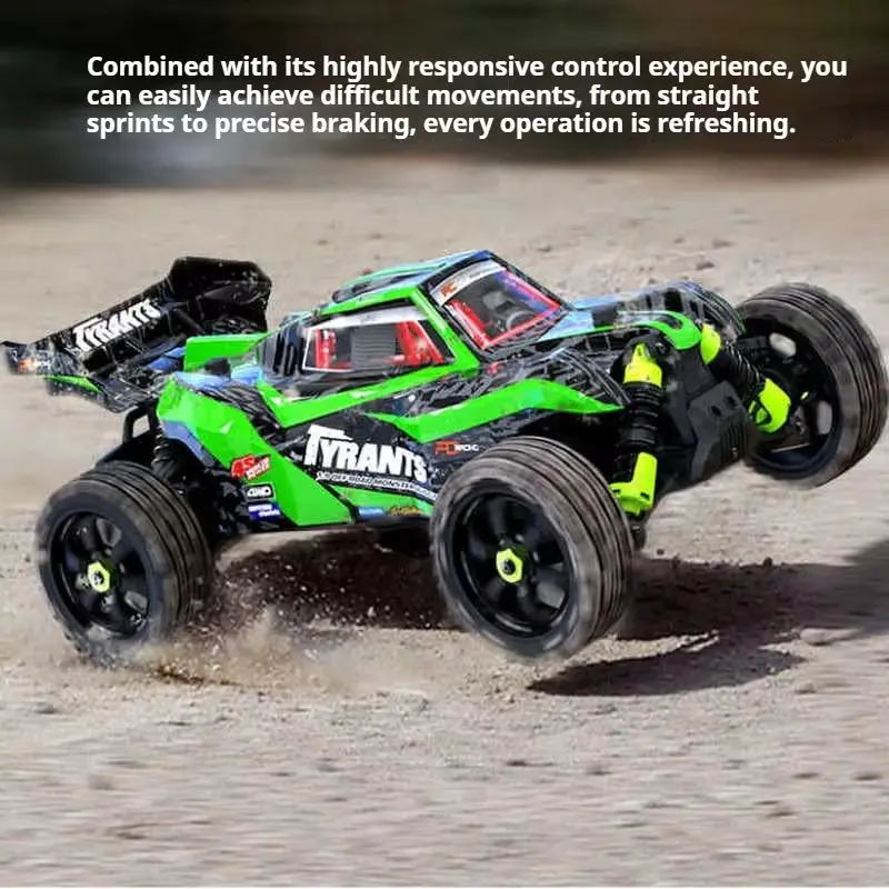 PDRACING JYRANTS 1:8 Tyrant T8 Remote Control Electric Four-Wheel Drive Brushless Off-Road Vehicle Field Truck With Gyroscope