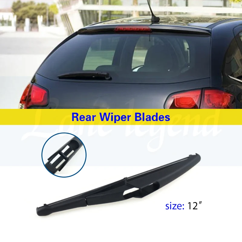 Wiper Front & Rear Wiper Blades Set For Citroen C3 MK2 Hatchback 2009-2016 2010 2011 Windshield Windscreen Window 26\