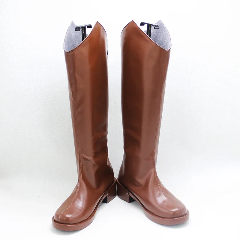 Sayla Mass Cosplay Shoes PU أحذية من الجلد أحذية كرنفال الهالوين كوسبلاي الدعامة مصنوعة حسب الطلب