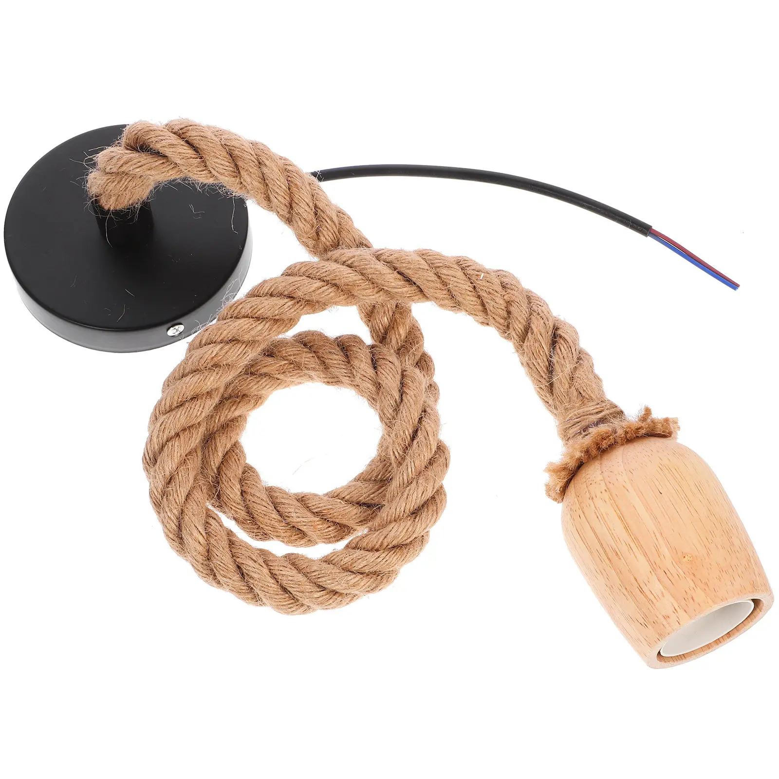 Pendant Light Cord Round Bulb Socket Extension with on Off Switch Exquisite Craftsmanship Versatile Setting Decor