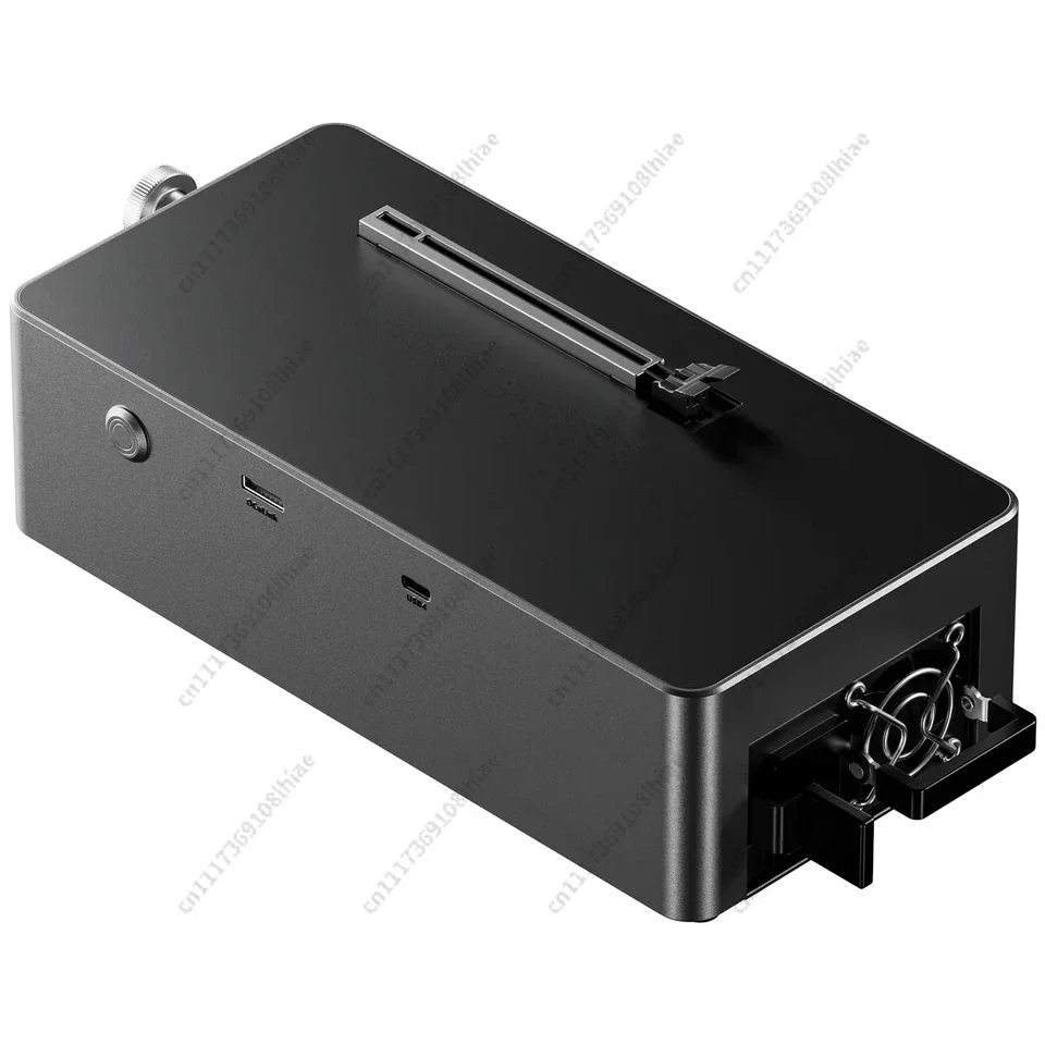 Graphics card docking station, interface reverse power supply