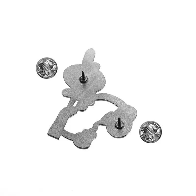 2025 Potdemiel سبونجبوب سكوير بانتس بروش اليابانية Kawaii باتريك ستار ظهره بروش الديكور الكرتون أنيمي شارة