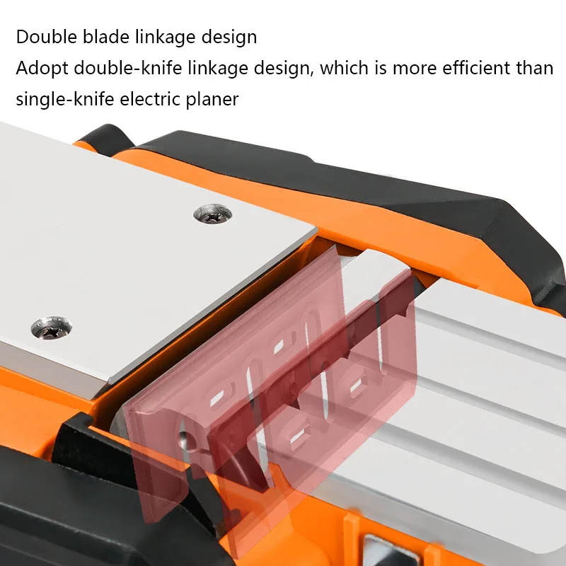 Pialla elettrica multifunzionale flip pack per uso domestico piccola pialla portatile pialla elettrica pialla pressa pialla tagliere