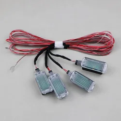 Car Interior Rear LED Footwell light For Audi A1 A3 8V A4 B8 B9 S4 A5 S5 A6 C6 C7 S6 A7 A8 4H 4E S8 Q3 Q4 Q5 Q7 Q8 4GD947415