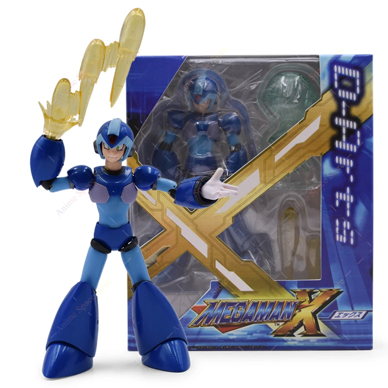

Фигурка ANIME Rockman Mega Man X D-Ares, подвижные аксессуары, Коллекционная модель, игрушки, детские рождественские украшения из ПВХ, куклы