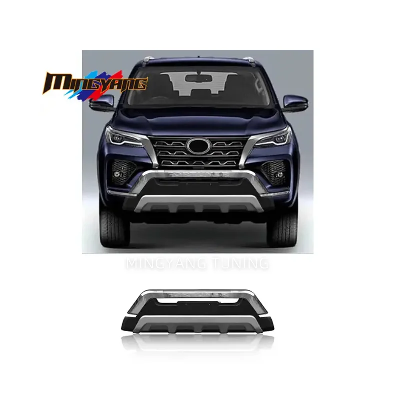 

Modification High Quality Car Bumpers Front Rear Bumper Guard Nudge for Fortuner 2020 2021