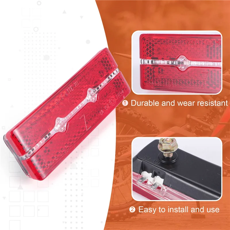 【Price Drop !!】Motorcycle Rear Tail Light Turn Signal Lights Brake Lights For Sur-Ron Surron Light Bee X Electric Off-Road Motor