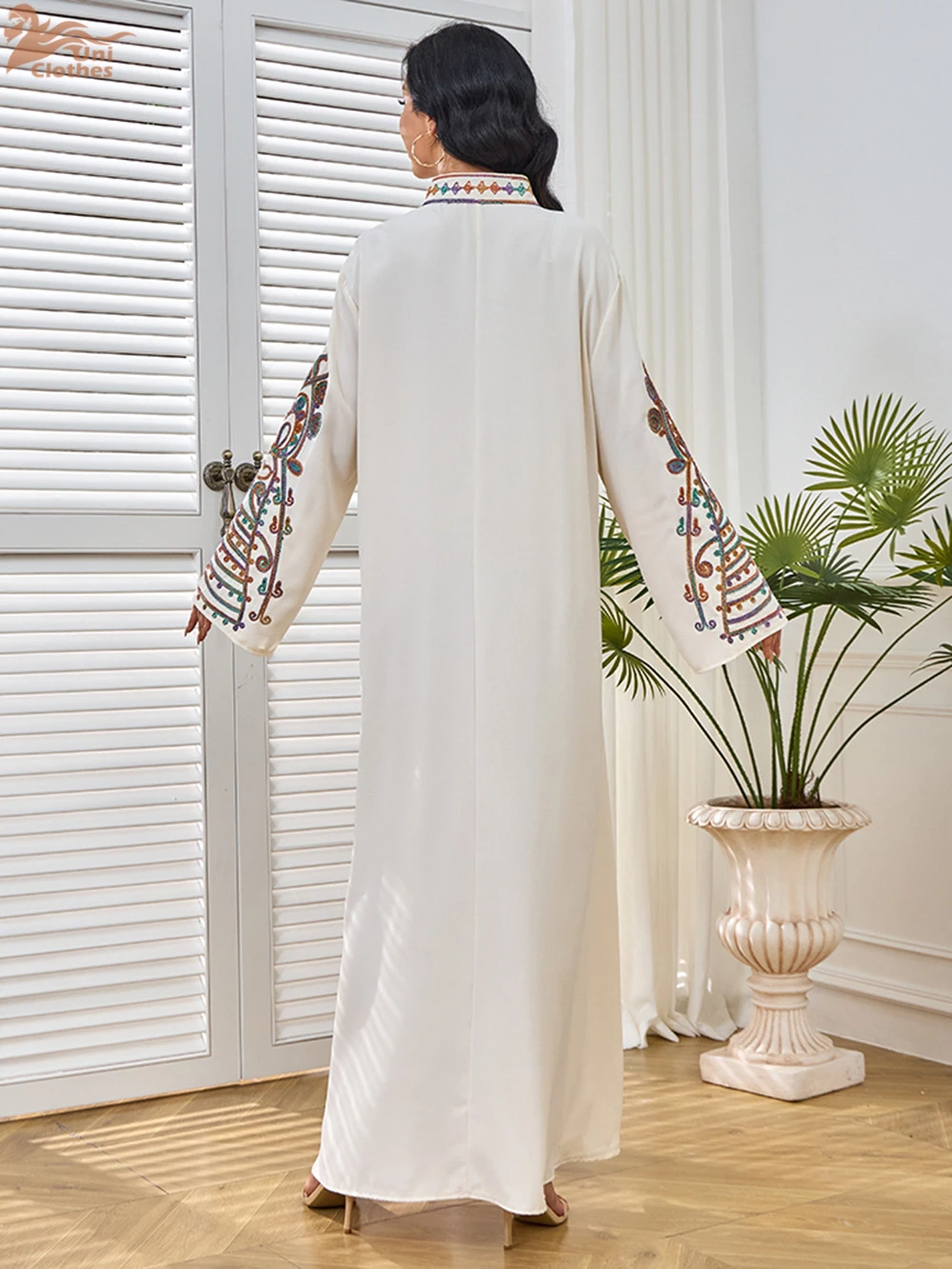 Ramadan musulman Abaya pour les femmes robes de soirée broderie longue Robe maroc caftan Jalabiya dubaï Eid Abayas modeste robes 2025