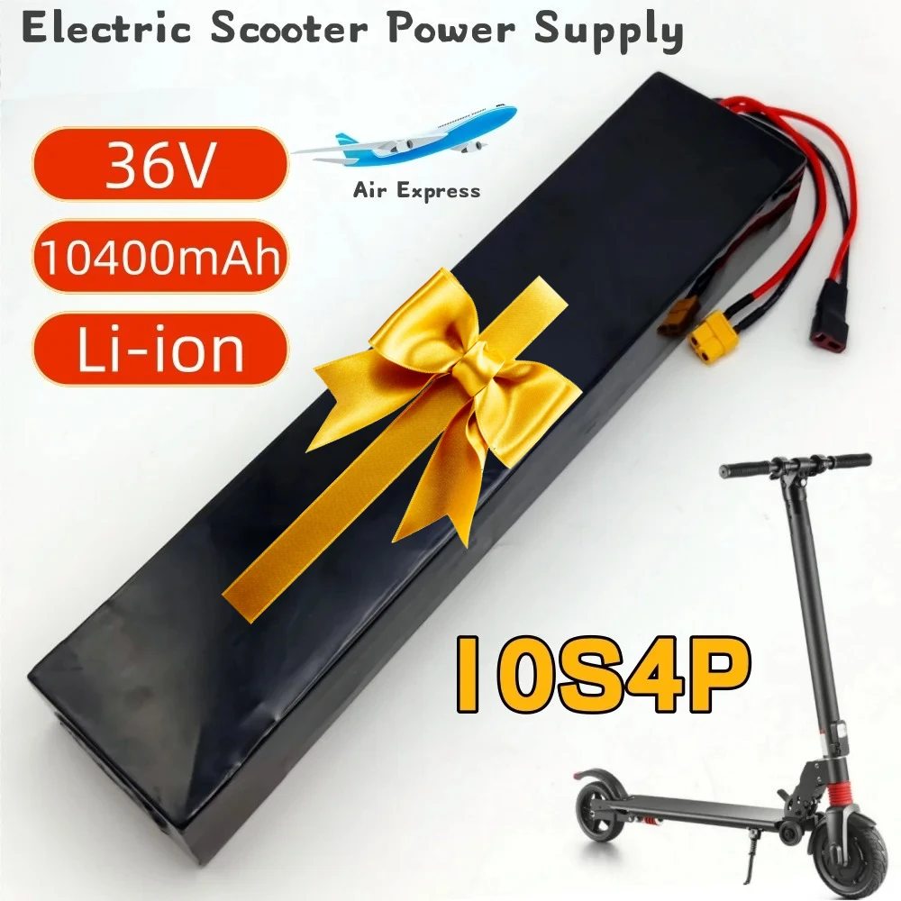 

10S4P 36V 10400mAh 36v Electric Scooter Battery Lithium Electric Scooter 500W Electric Scooter Battery