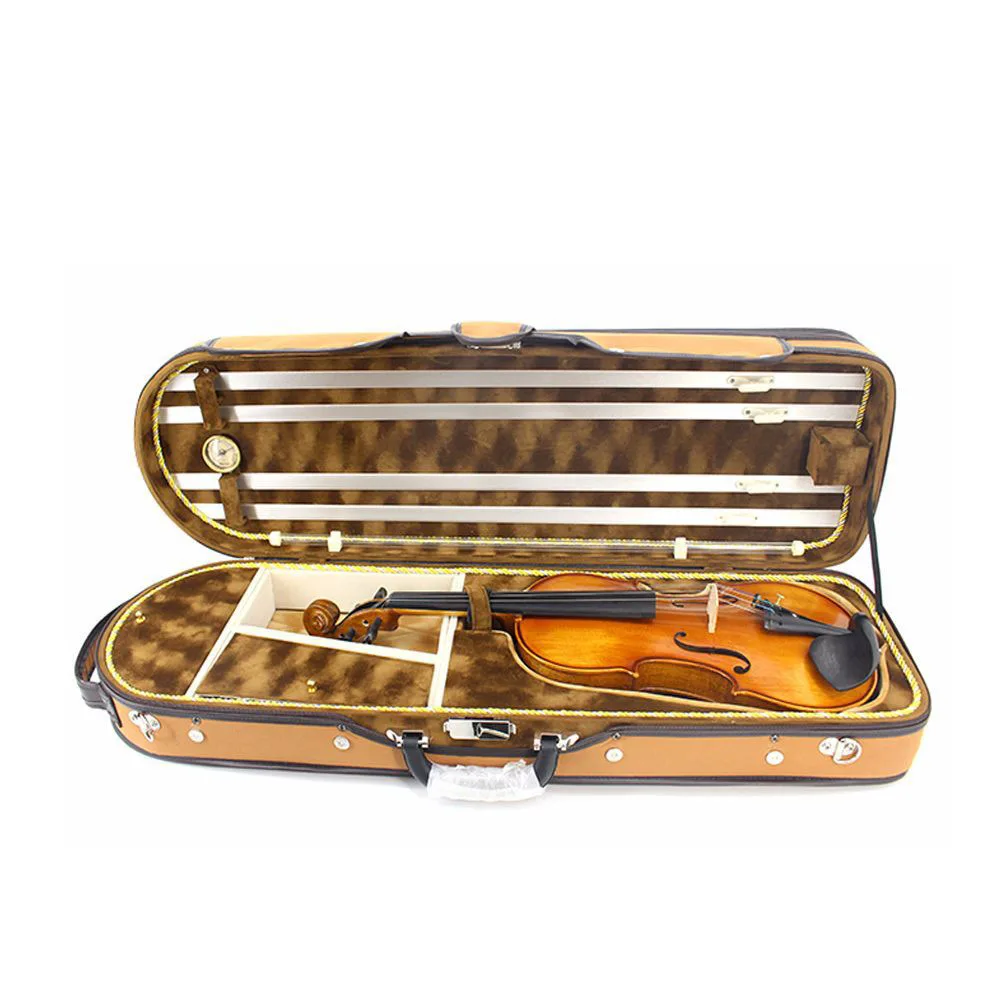 High Quality Embossed Flannelette Oxford Fabric Humidity Watch Violin case