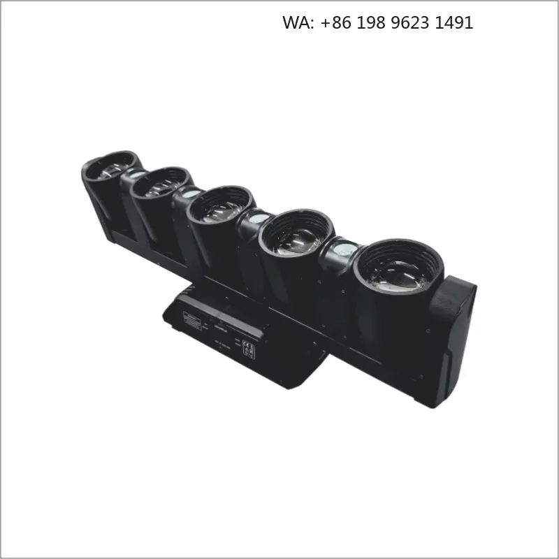 5X80W Golden Finger Stage Beam Light High Brightness Rotatable Lamp for Ballroom Dance Hall Stage Performance view 5