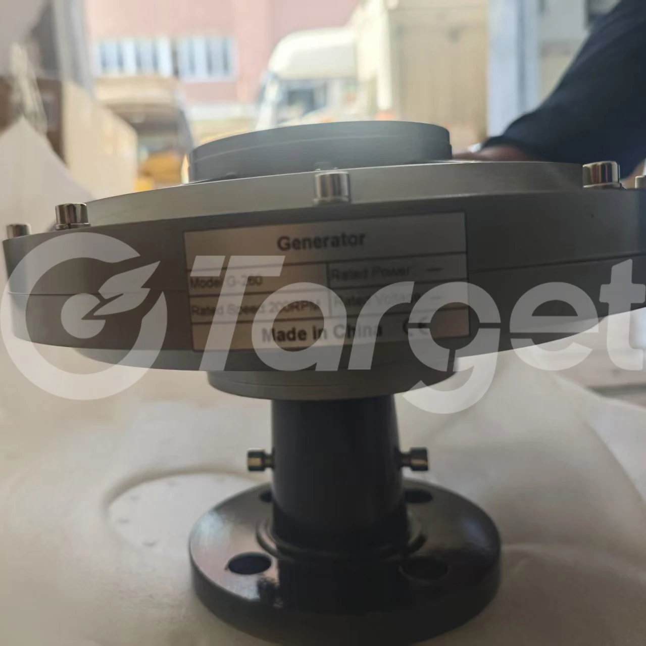 10KW 200 دورة في الدقيقة 300 دورة في الدقيقة 15KW 20KW منخفضة دورة في الدقيقة Coreless مولد ماجليف توربينات الرياح PMG 96 فولت عمودي محوري مولد المغناطيس الدائم