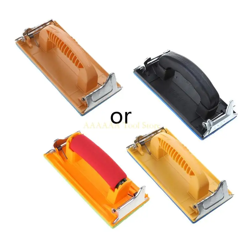 

A2BE Manual Sander Sandpaper Holder Grinding Wall Woodworking Polishing Tool Sand
