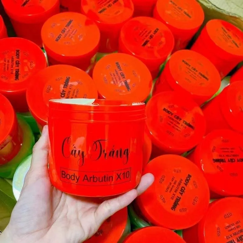 500g Body cay trang x10 Arbutin