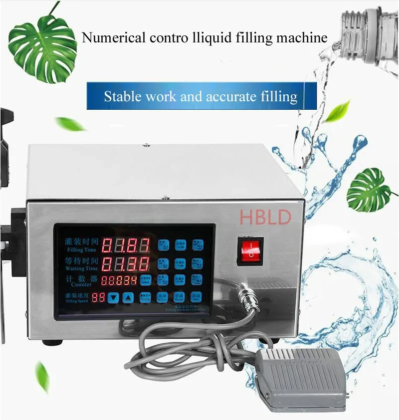 Automatic Desktop Cnc Beverage Oil Filling Machine Milk Washing Detergent Filling Equipment