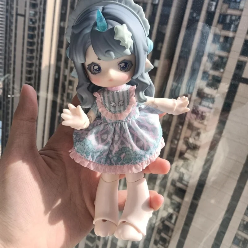 Penny's box antu bonito besta série mágica caixa cega 1/6 bjd bola boneca besta corpo anime móvel na moda surpresa presentes de aniversário