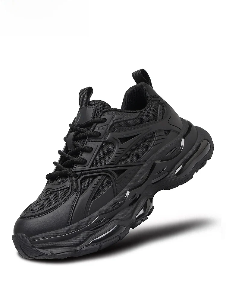 

Red Dragoy Bla Samurai Men's oes 2025 Winter New Air Cuion Thi Bot Sports Casual oes Men's Heightening Dad oes