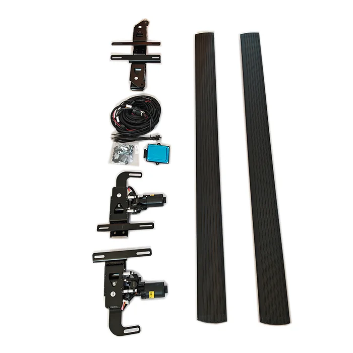 Smart Electric Side Steps, Dual Motor Power Running Boards with Brackets for Jaecoo J7 SUV, Powder Coated Aluminum Alloy, Matte