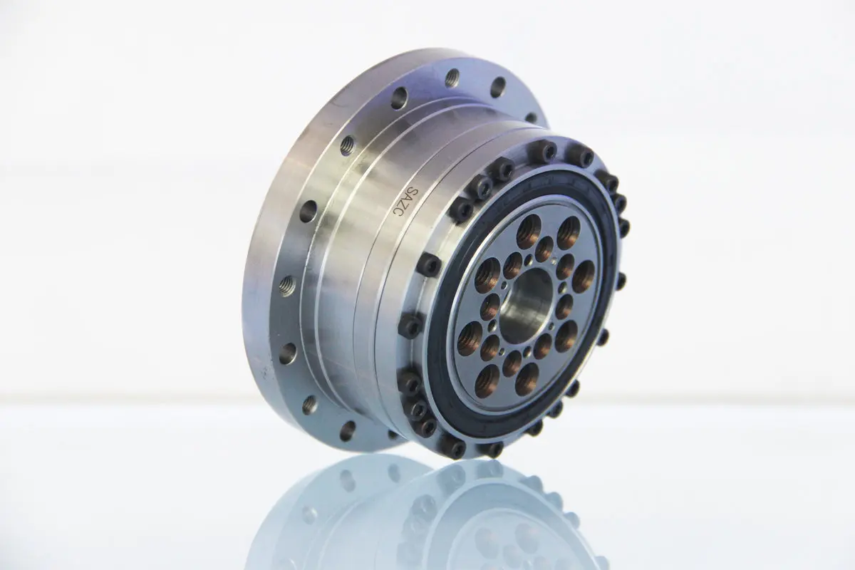 Hocheffizienter Harmonic Reducer mit einer Nennleistung von 0,45 kg bis 2,95 kg. Die Nennleistung des Motors RCSG Harmonic Reducer abhängt