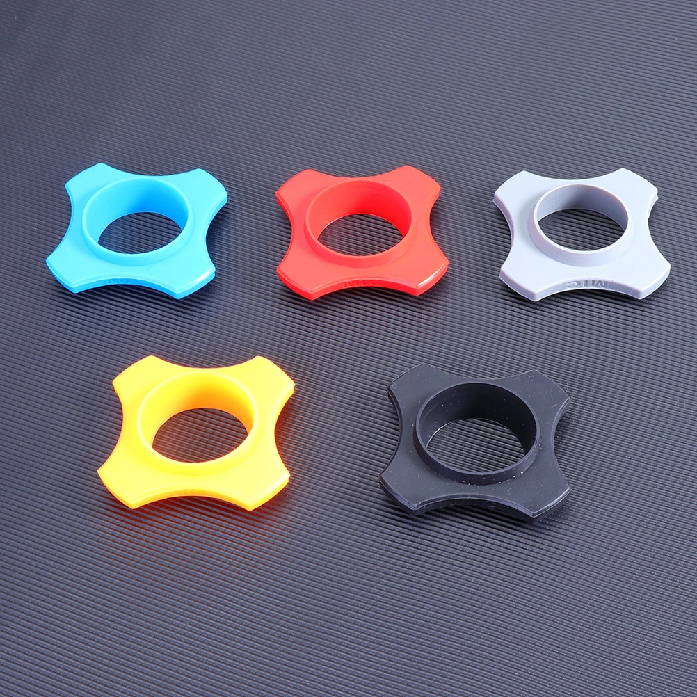 

10pcs Microphone Anti-slip Rings Silicone Hexagonal Design Handheld Mics KTV Stage Conference News Interviews