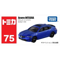 Takara Tomy Tomica # 75 Acura Integra JDM Diecast modelo deportivo coche de juguete para niños y niñas