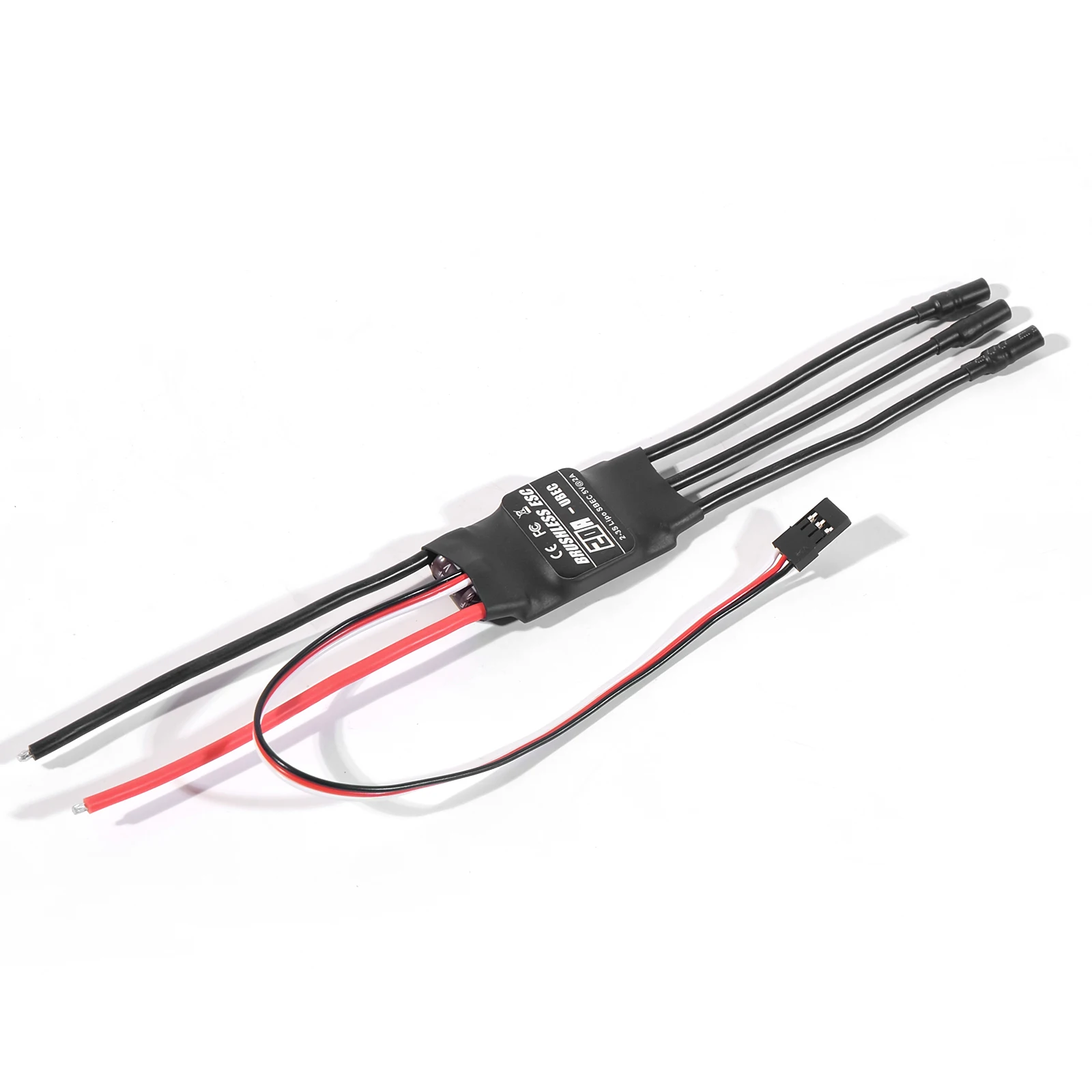 20A/30A/40A/50A/60A/80A وحدة تحكم في سرعة ESC بدون فرشاة مع بطاقة برمجة UBEC 2-6S لطائرات هليكوبتر RC FPV كوادكوبتر