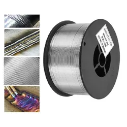 Aço Carbono Flux Core Welding Wire, Gasless Welding Wire, Acessórios de solda, Leve Steel Frame, Butt Welding, E71T-GS