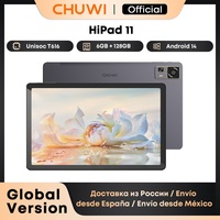 CHUWI HiPad 11 Tablet 10.95inch 1920x1200 FHD 4G LTE Unisoc T616 6GB LPDDR4 128GB Android 14 Tablet PC for Gaming Widevine L1