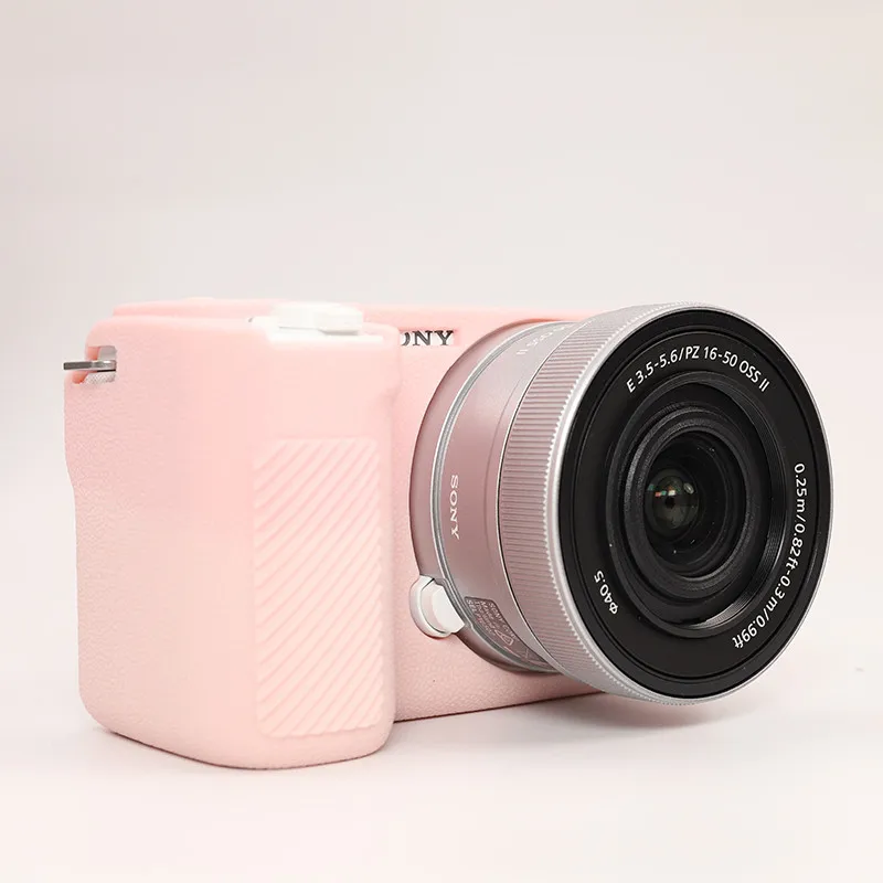 Silicone Camera Case Rubber Cover For Sony ZVE10 II ZVE10 Mark ii ZV-E10 II Texture model
