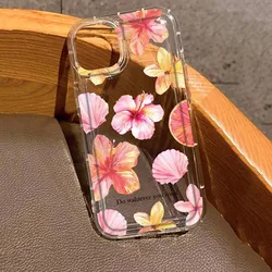 Metal Tulip Pattern Airbag Phone Case for Xiaomi Mi 11 Lite 5G NE 14 13 12 12T 13T Pro Cases Poco X3 F5 Pro X6 5G Clear Cover