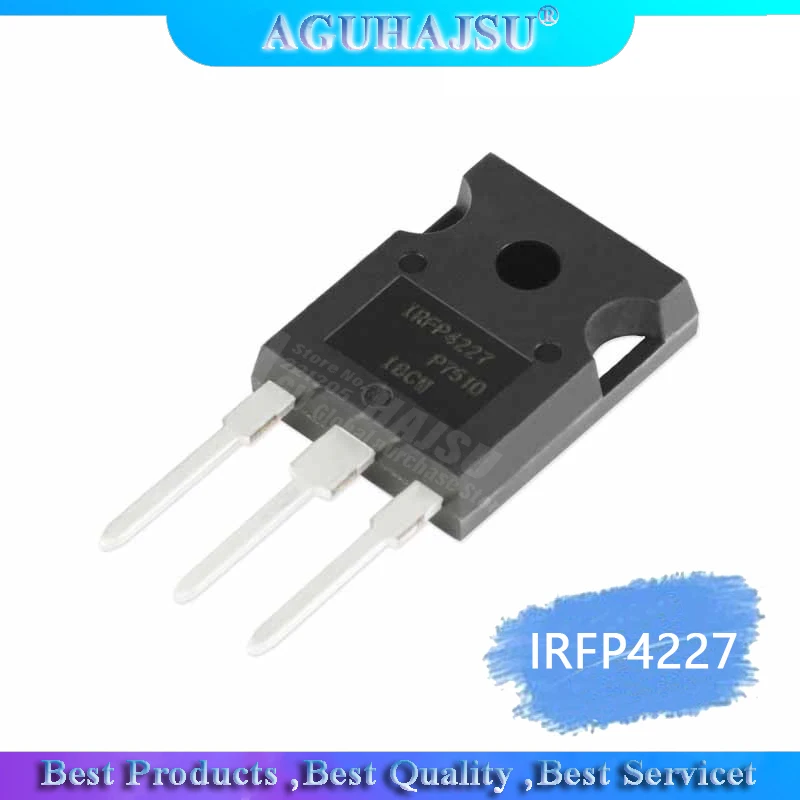 1PCS  IRFP4227 (MOS tube: 200V 130A)  High-power inverter common field effect transistor TO-247 triode