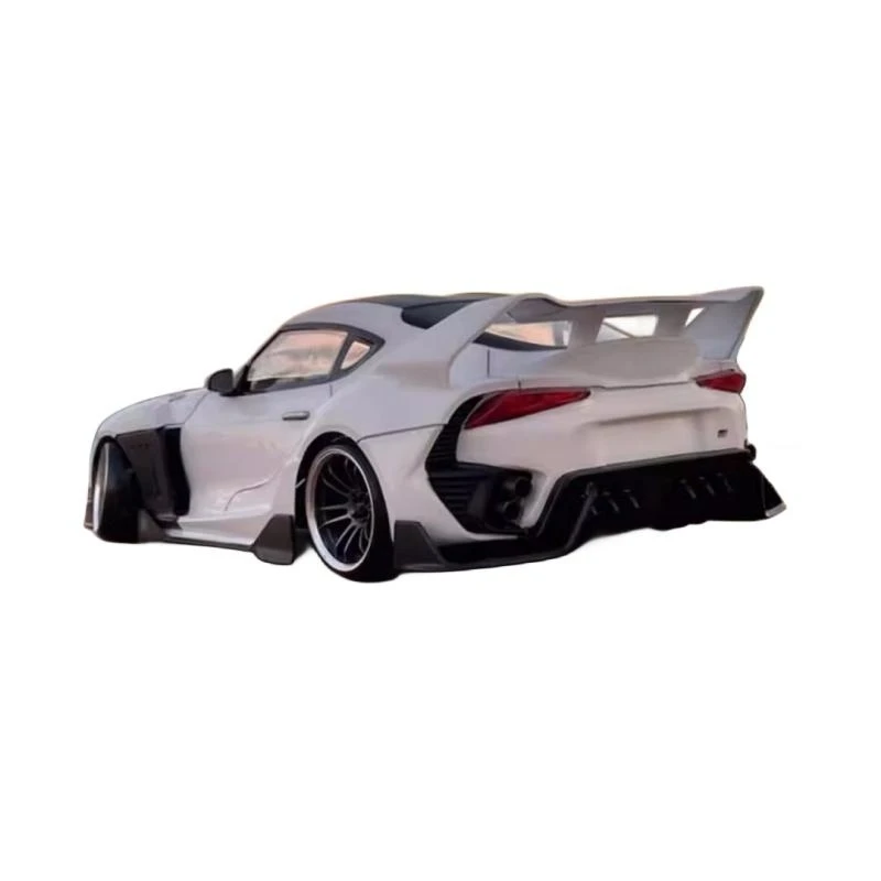 200mm Bodywork 1/10 Scale Supra Hycade Clear Drift Body Shells W/ Rear Wing ,Light Buckles and Decals for On-Road Racing Car