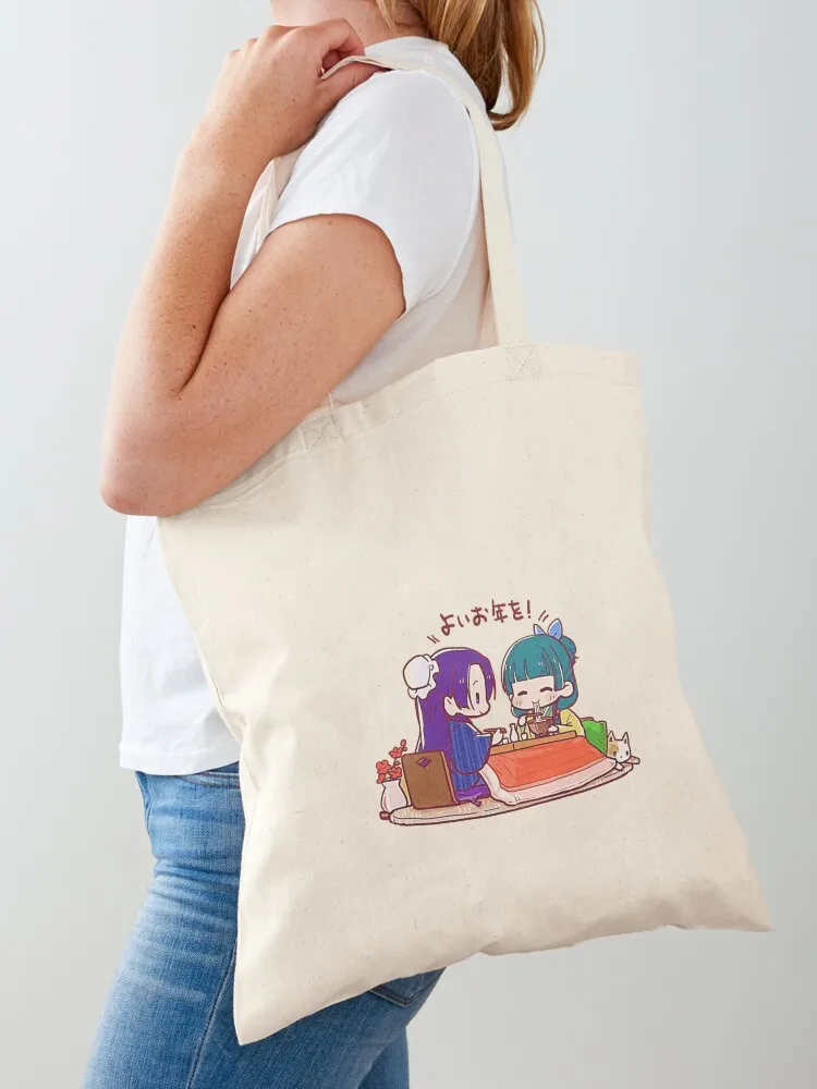 

the apothecary diaries fanart characters Tote Bag custom bags hand bag ladies shopping bag Big women