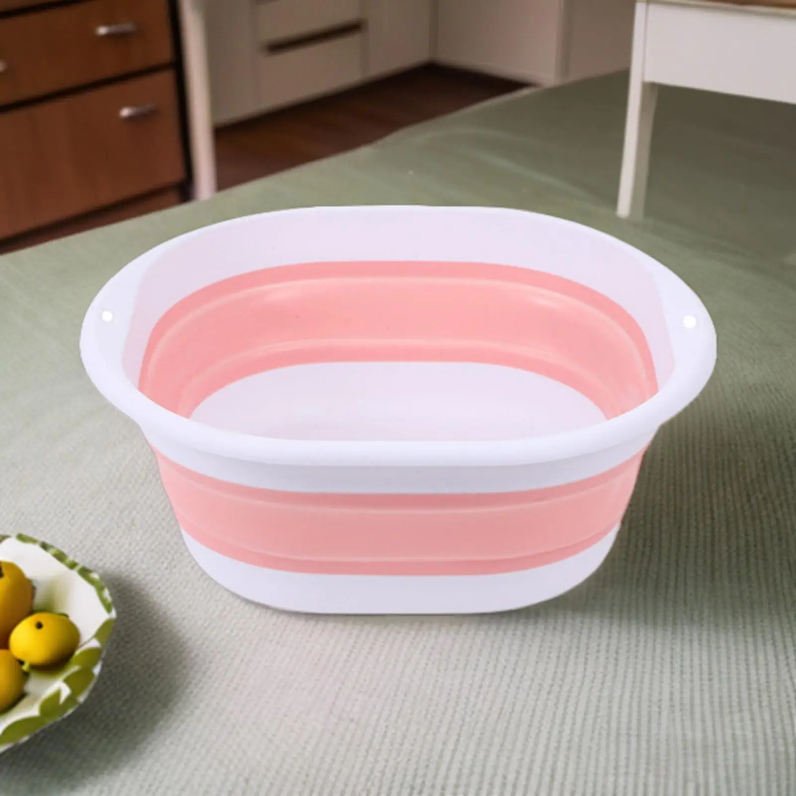 swimming pool foot bath pool entrance ladder foot soaking bathtub Foldable Foot Wash Basin Soft Foot Soaking Bucket - view 2