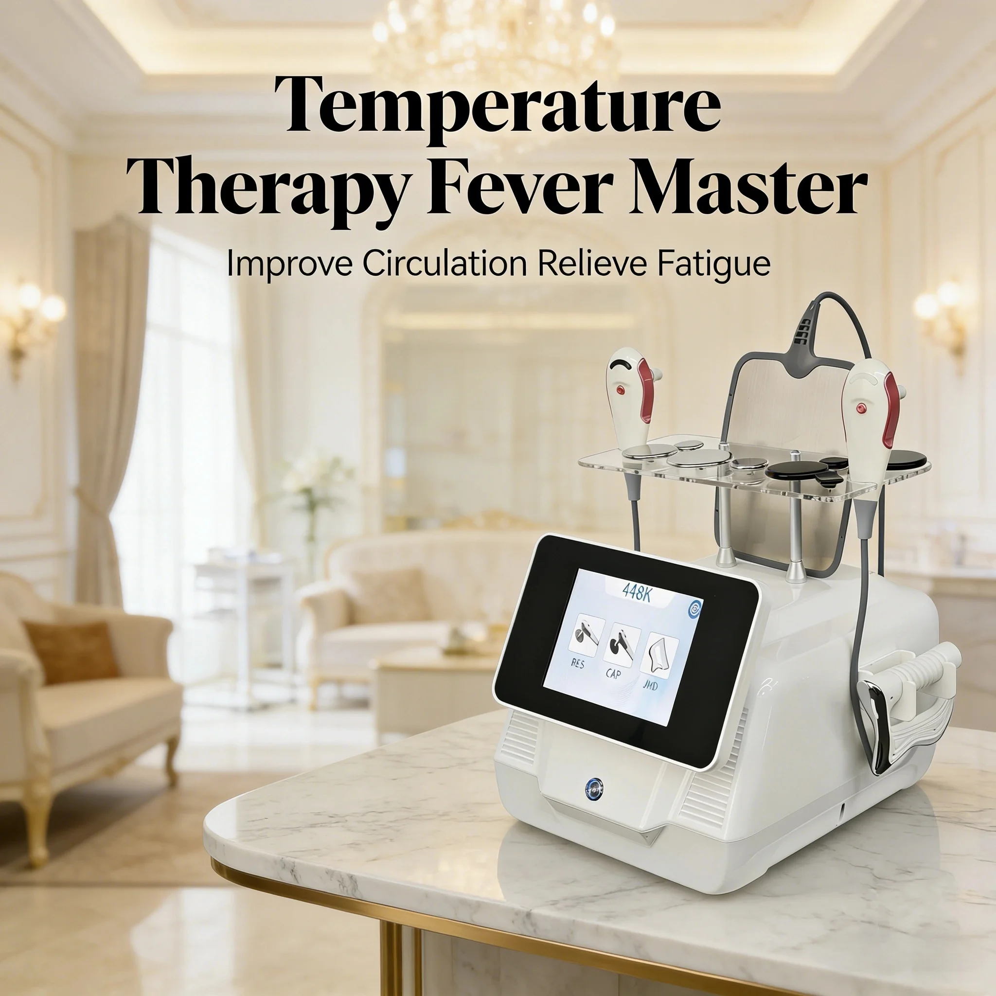 

Многофункциональный аппарат для термотерапии 448K Fever Master: улучшение кровообращения, снятие усталости, оздоровительное оборудование