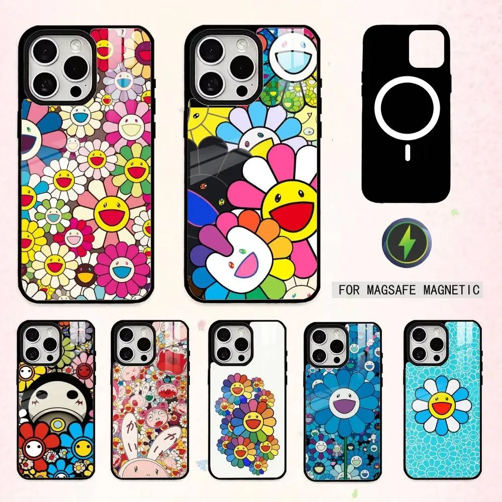 

M-MurakamiS A-Art cool Phone Case For iPhone17,16,15,14,13,12,11 Plus,Pro Max Magnetic For Magsafe Wireless Charging