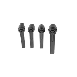 1Pc M4 M5 M6 M8 Female Thread Fixing Handle Clamping Lever Machinery Adjustable Handle Locking External Thread Knob Hex Nut