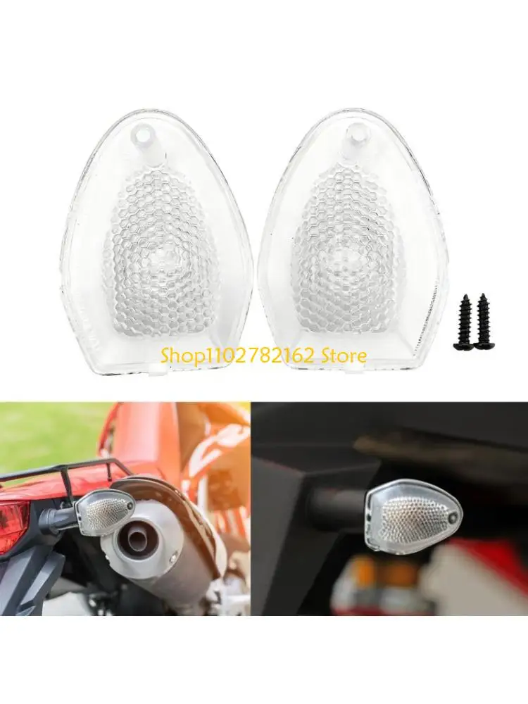 547B ABS Turn Light Lens Cover for DR200S SV650X GSR750 GSF1250S Motorcycle Lamp Lampshade