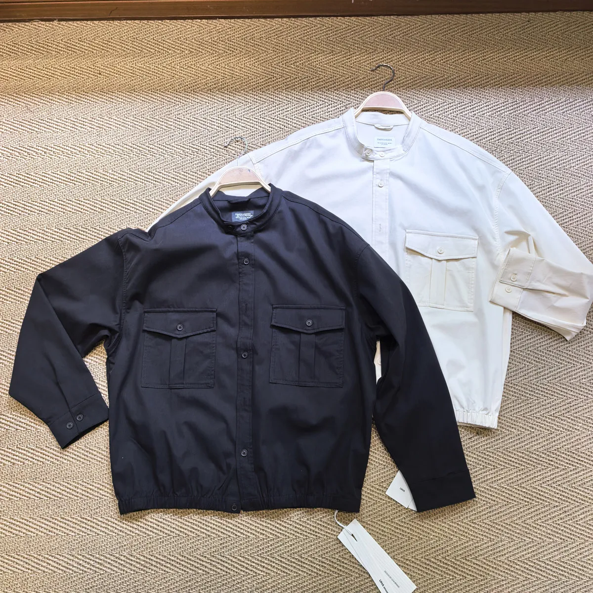 2026 New Super Texture Temperament Atmosphere Sense and Loose Coat Workwear Jacket Thin Retro