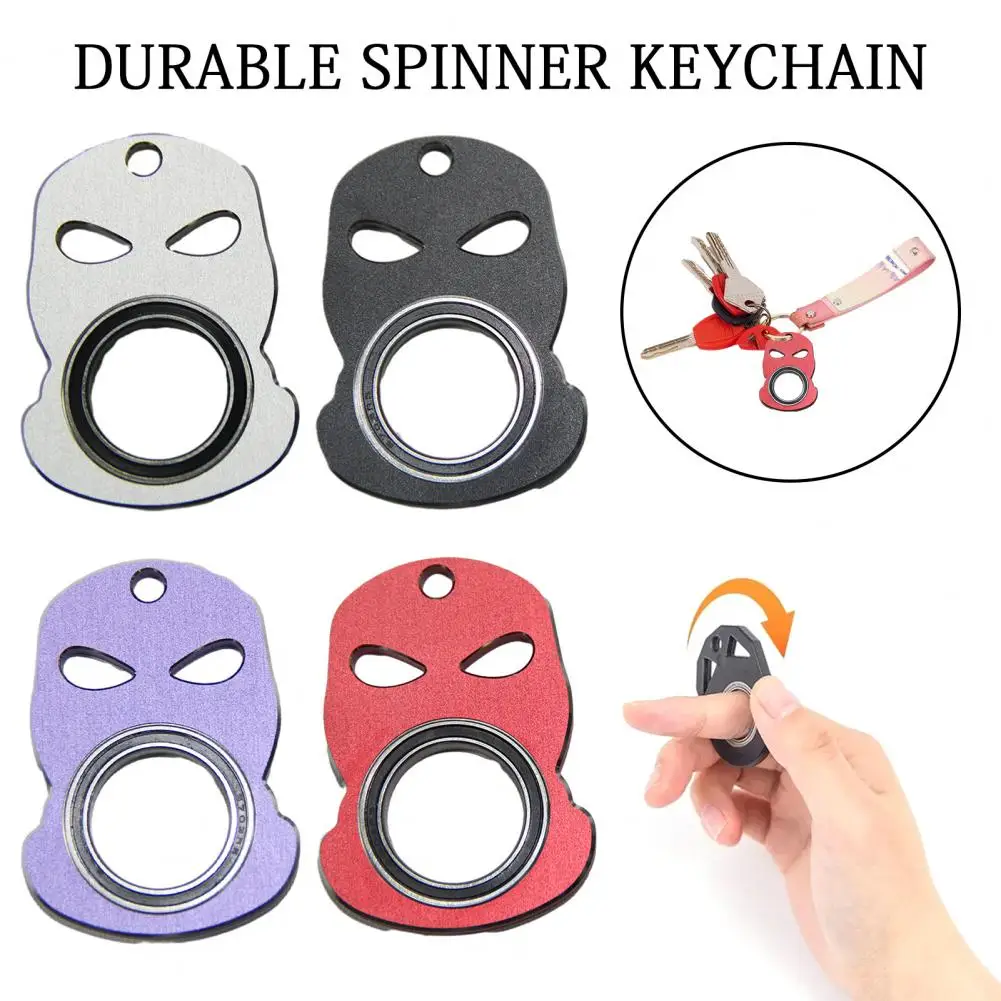 Fingerspitzen-Spinner-Schlüssel bund Sicherer Spinner-Schlüssel bund Zappel-Spinner-Schlüssel bund im Taschen format für Stress abbau gegen Angst zustände bei Teenagern