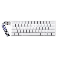 AULA MINI60 HE PRO 60% ANSI US Layout Wired/BT/2.4Ghz Wireless Hall Effect Magnetic Gaming Keyboard Fast Trigger RGB Backlit