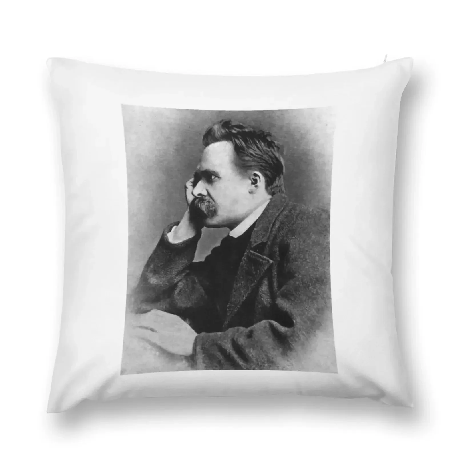 Nietzsche, 1882 Throw Pillow Decorative pillow case Couch Pillows pillow