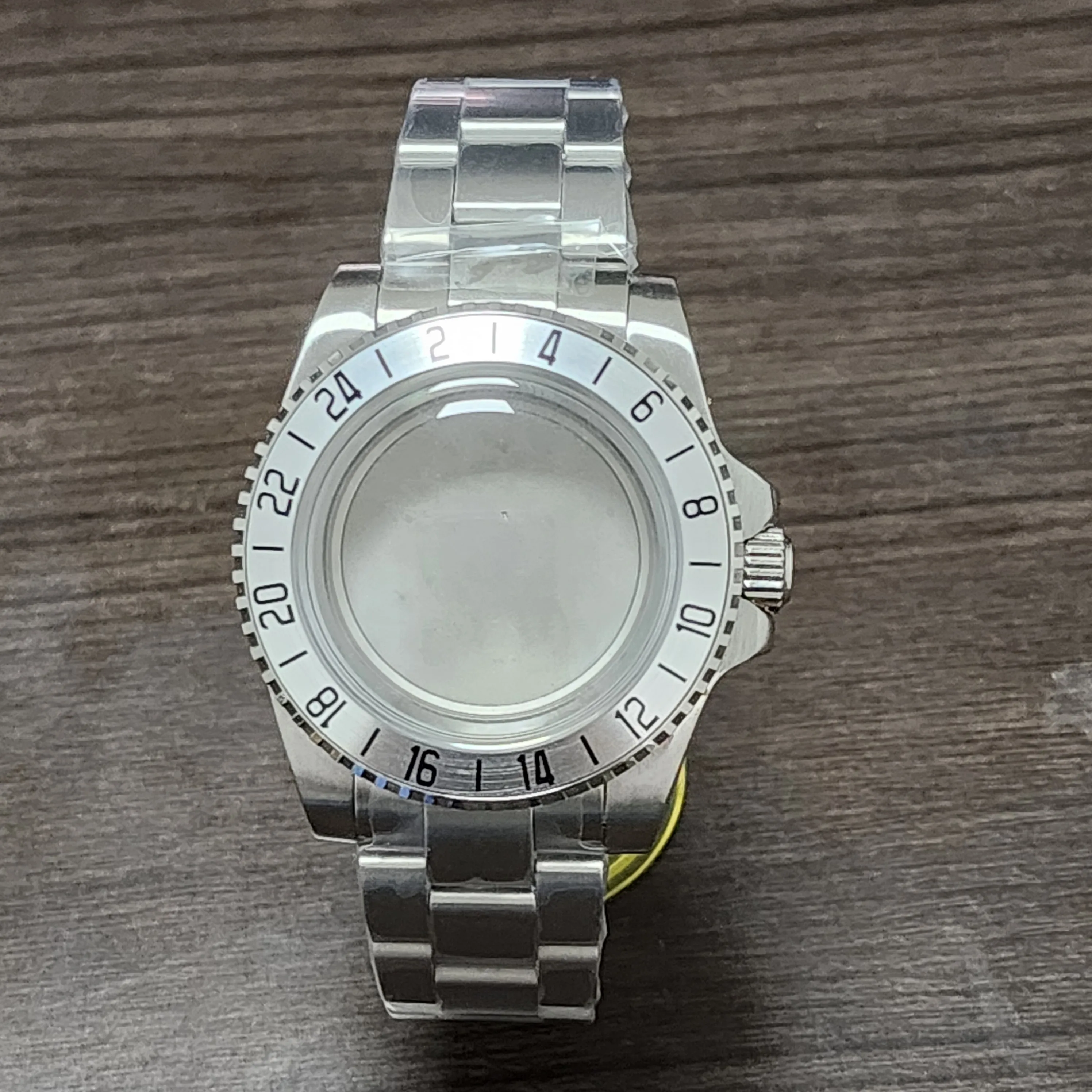 40 мм винтажное стекло из нержавеющей стали для крышки горшка подходит для NH34 NH35 автоматический механизм A1