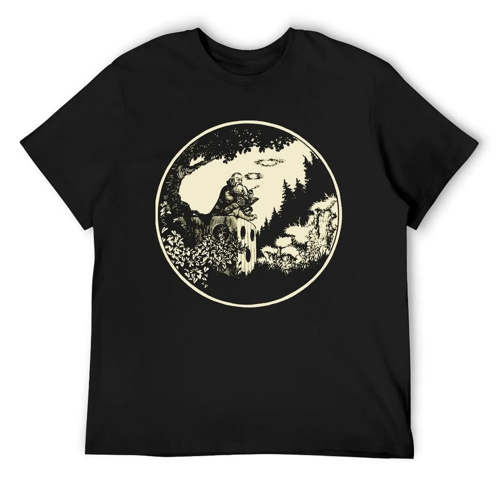 

AD&D Smoking Wizard Essential T-Shirt customs design your own topping luxury designer kawaii clothes men tshirt