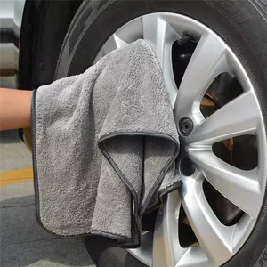 Microfiber towel for car wash, 100x40cm, quick drying, automatic cleaning, extra soft cloth, high water absorption for car wash accessories 10 Main Sales Cars Accessories - №9